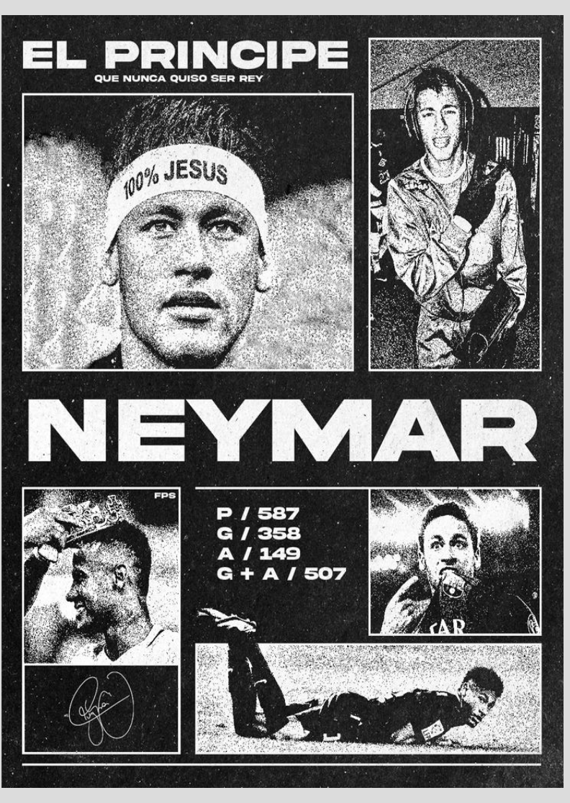 Neymar Jr pôster
