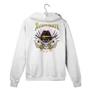 Nome do produto Moletom com ziper - (Sorte) - Illuminate collection (Edição limitada)