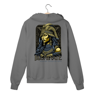 Nome do produto Moletom com ziper - (Cleópatra) - Illuminate collection (Edição limitada)