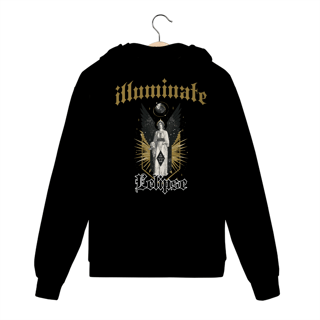 Nome do produto Moletom com ziper - (Justiça) - Illuminate collection (Edição limitada)