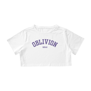 Nome do produto Cropped - Oblivion Code High School Purple