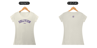 Nome do produto Camiseta Pima - Oblivion Code High School Purple - Feminina