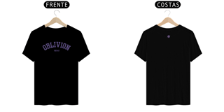 Nome do produto Camiseta Pima - Oblivion Code High School Purple - Masculino