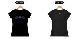 Nome do produto Camiseta Pima - Oblivion Code High School Purple - Feminina