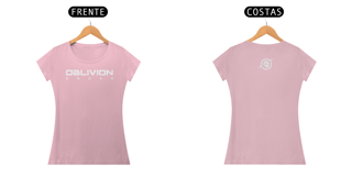 Nome do produto Camiseta Pima - Oblivion Code White - Feminina