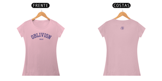 Nome do produto Camiseta Pima - Oblivion Code High School Purple - Feminina
