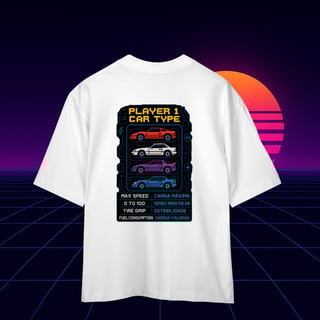 Nome do produto Oversized - Car Type