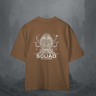 Nome do produto Oversized - The Squad is Coming