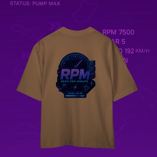 Nome do produto Oversized - RPM: Reps