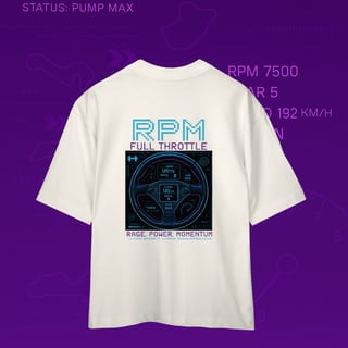 Nome do produto Oversized - RPM: Full Throttle