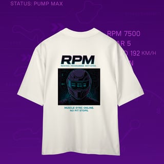 Nome do produto Oversized - RPM: Drive