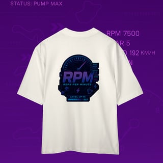 Nome do produto Oversized - RPM: Reps