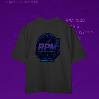 Nome do produto Oversized - RPM: Reps