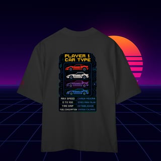 Nome do produto Oversized - Car Type