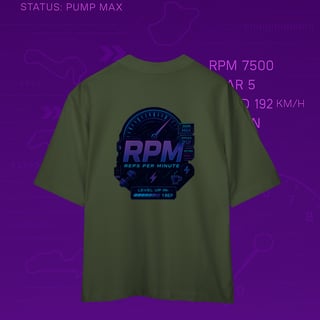 Nome do produto Oversized - RPM: Reps