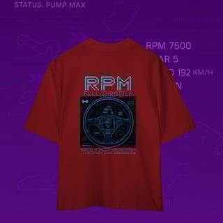 Nome do produto Oversized - RPM: Full Throttle