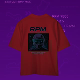 Nome do produto Oversized - RPM: Drive