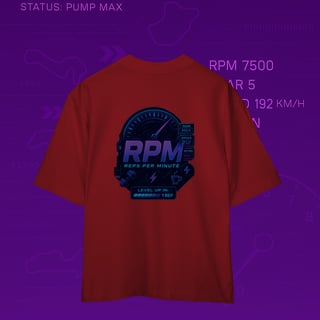 Nome do produto Oversized - RPM: Reps