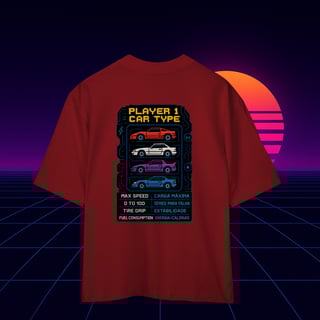 Nome do produto Oversized - Car Type