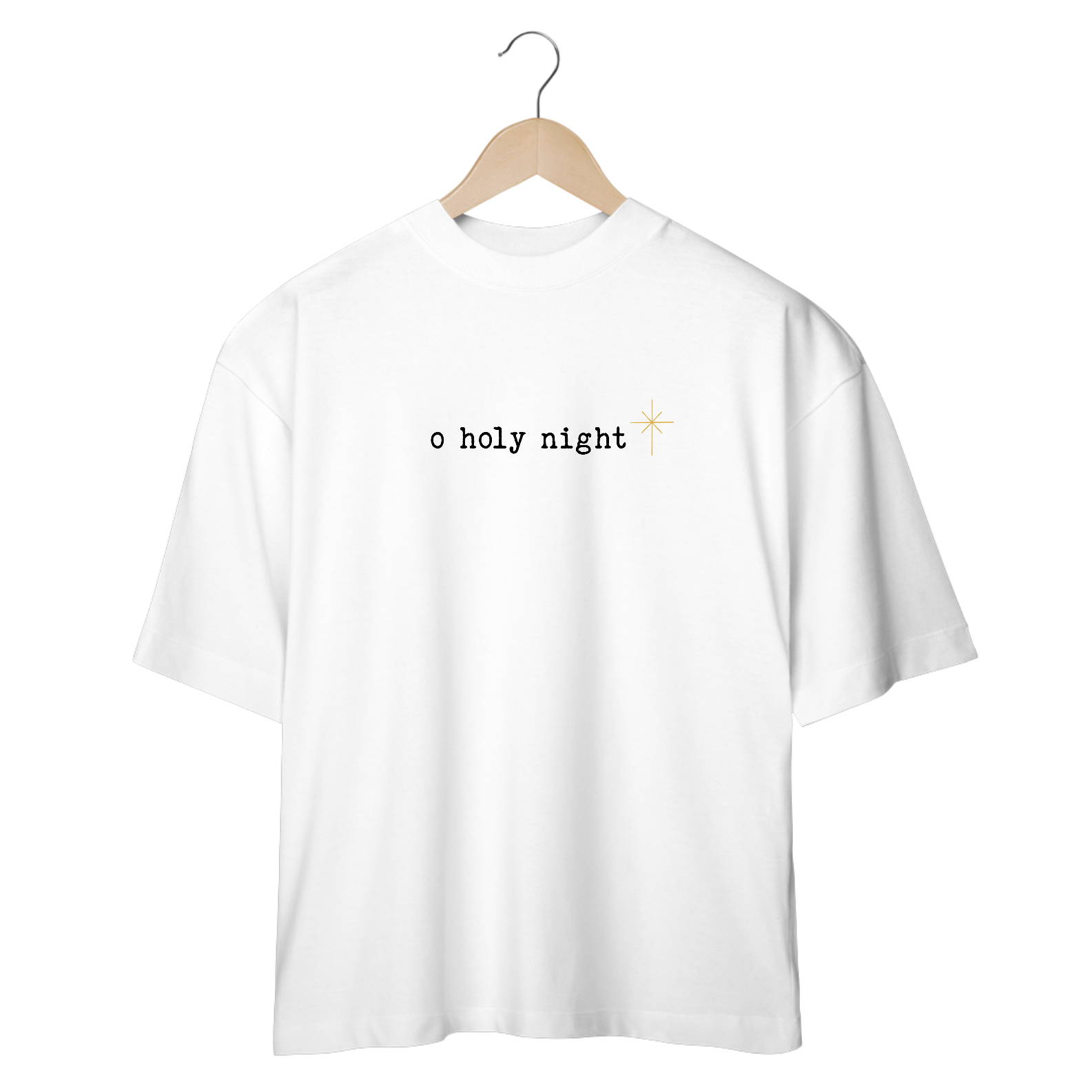 Camiseta Oversized - Holy Night