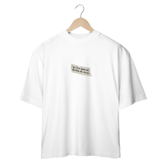 Nome do produto Oversized Unissex Lacan