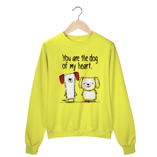 Nome do produto Moletom Liso You are the dog of my heart