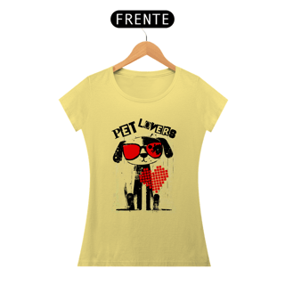 Nome do produto Camiseta Baby Long Estonada Pet Lovers
