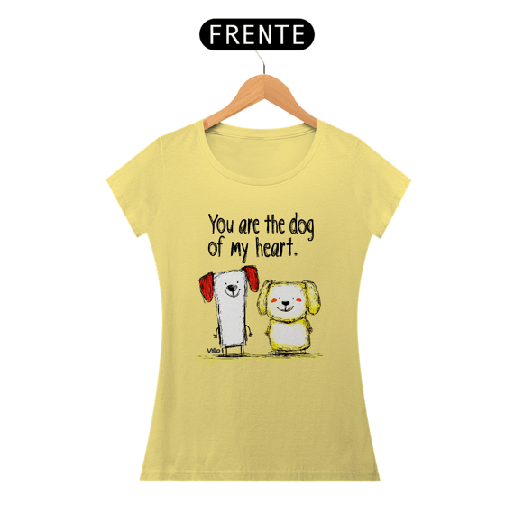 Camiseta Baby Long Estonada You are the dog of my heart