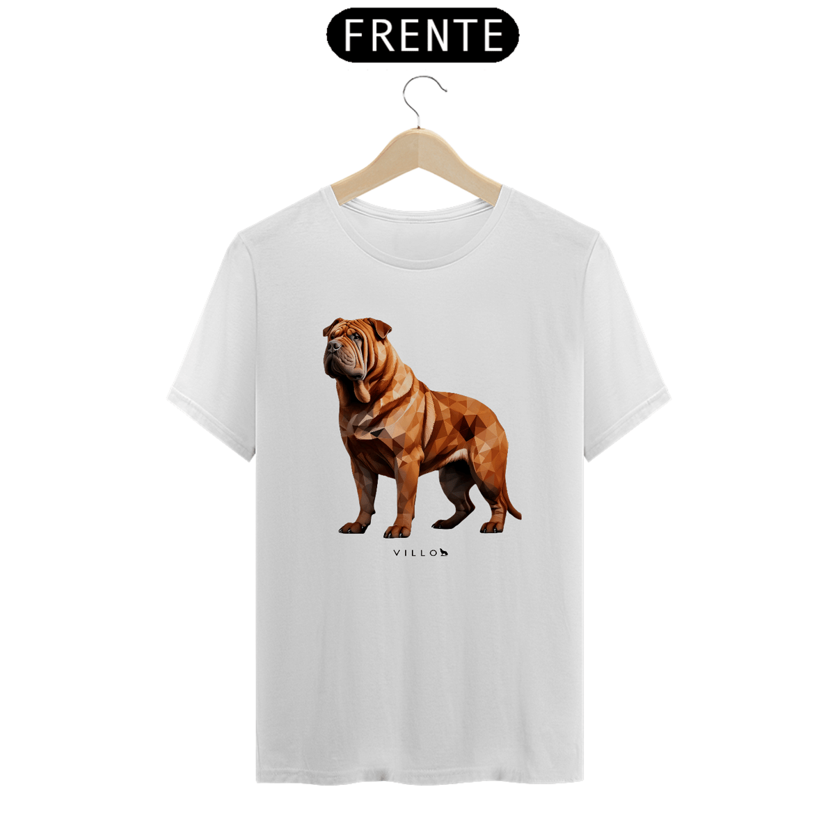 Nome do produto: Camiseta Confort Shar-pei 