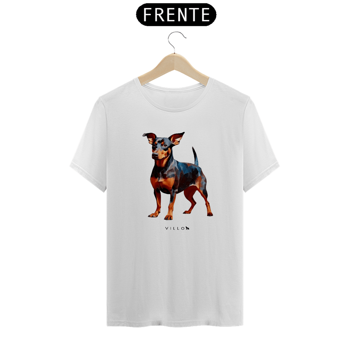 Nome do produto: Camiseta Confort Pinscher 