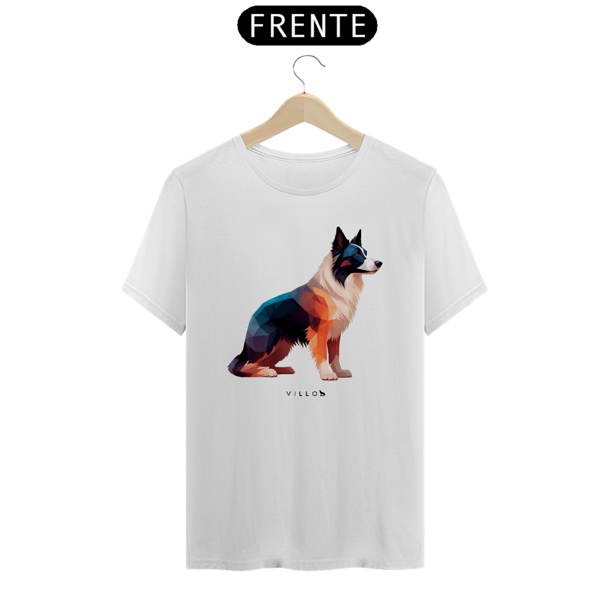 Nome do produto: Camiseta Confort Border Collie 
