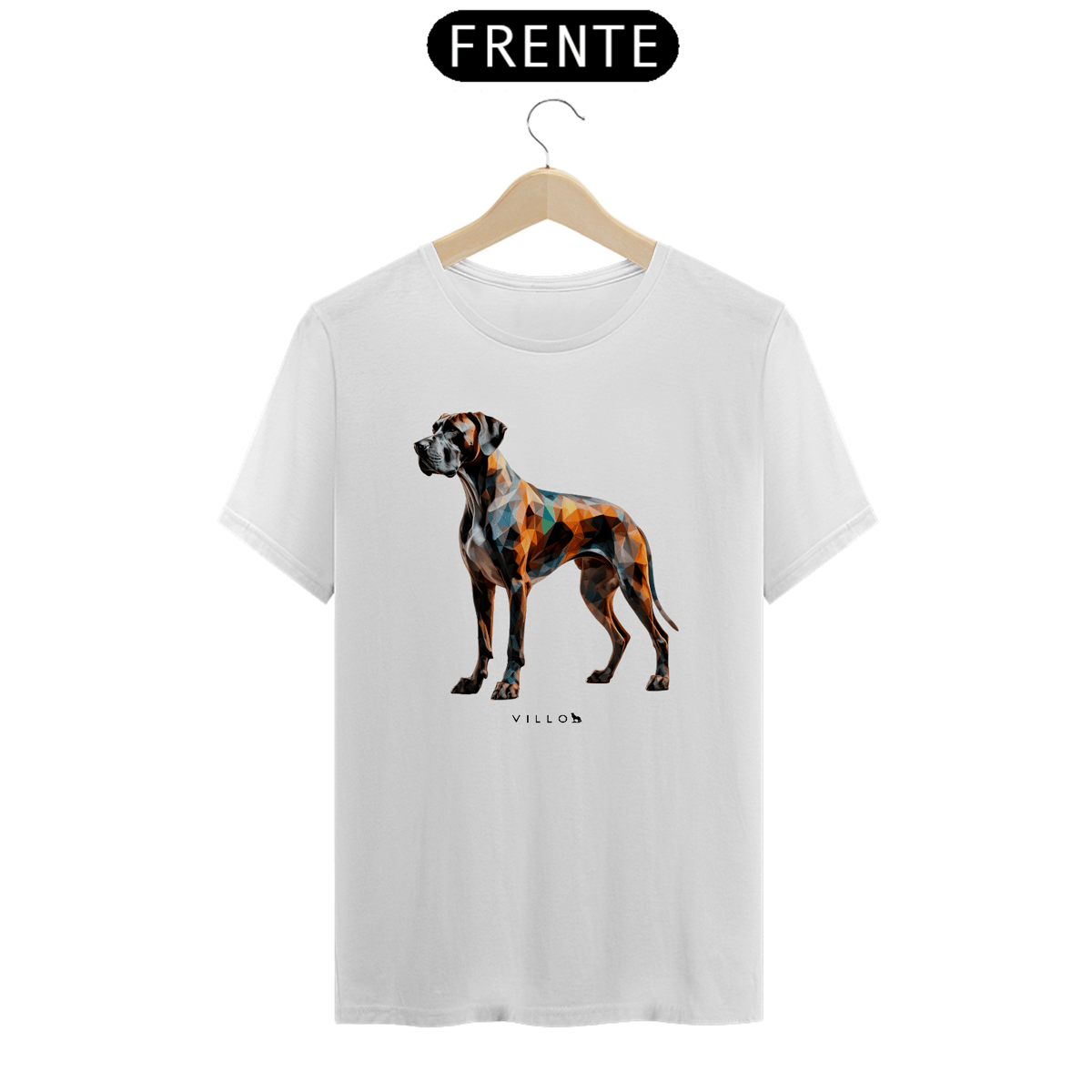 Nome do produto: Camiseta Confort Dogue Alemão 