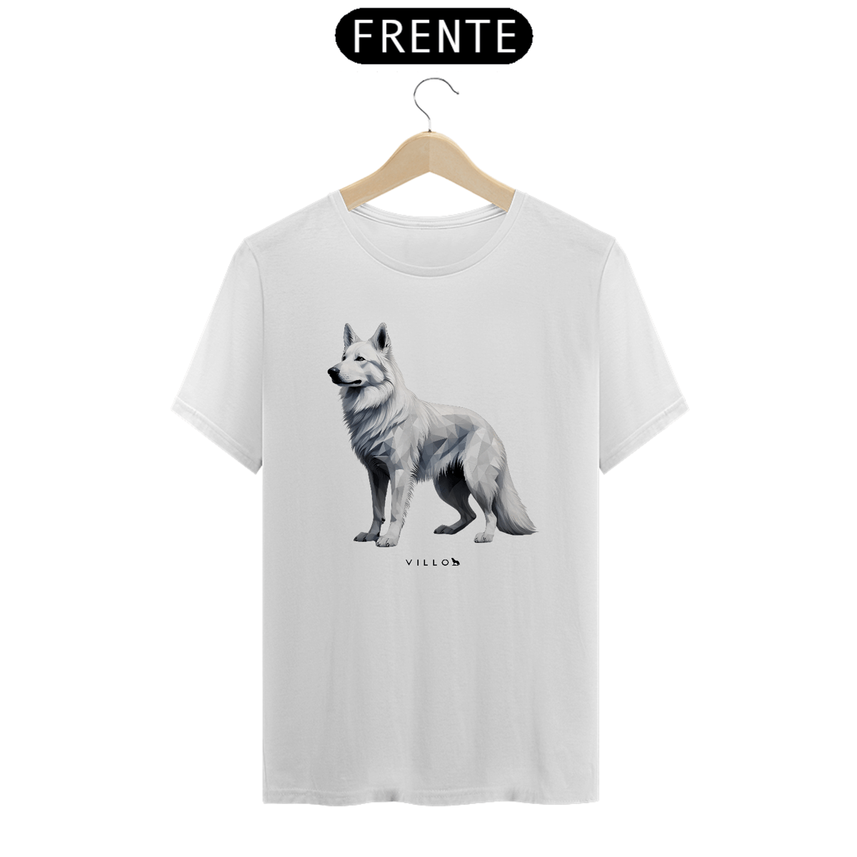Nome do produto: Camiseta Confort Pastor Suiço 