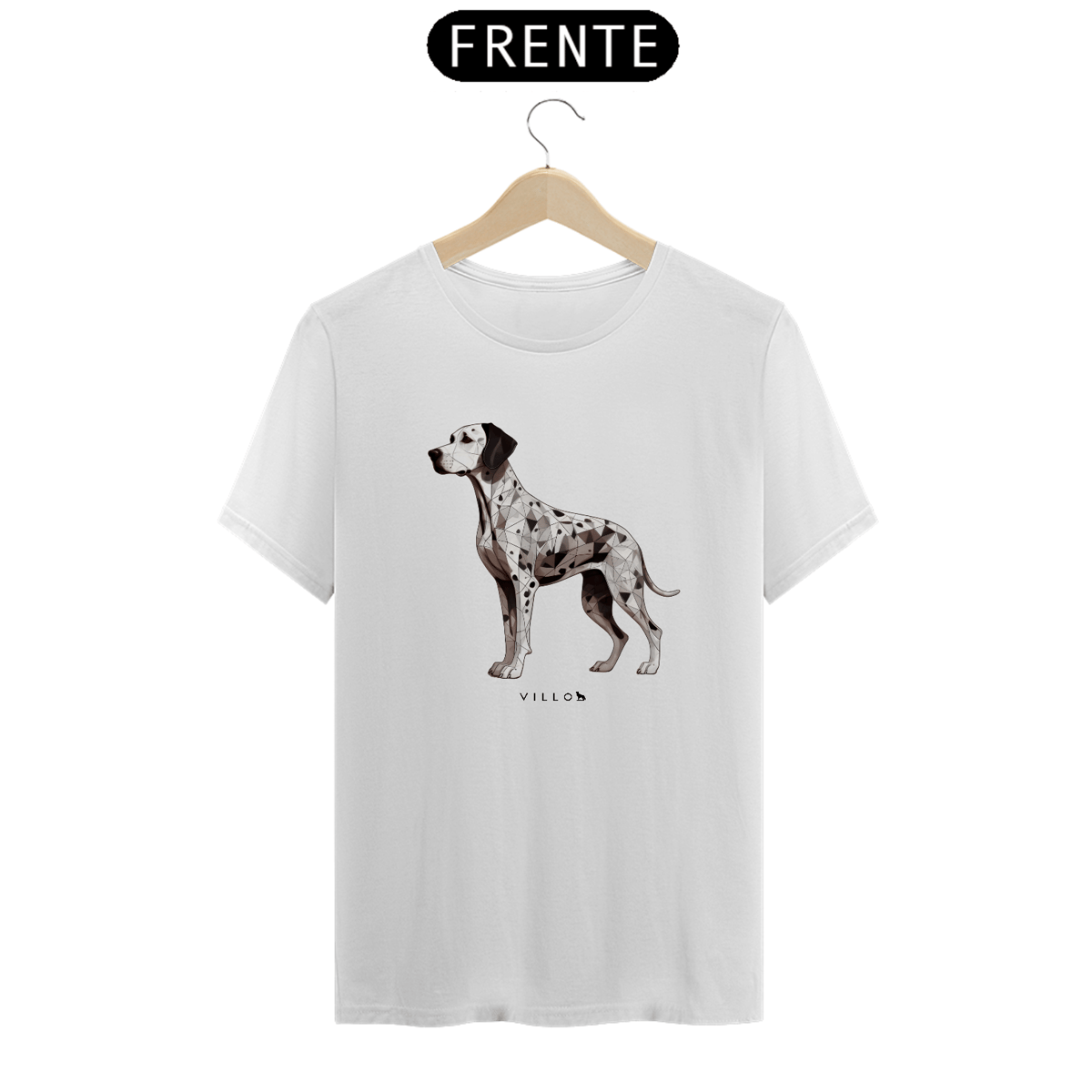Nome do produto: Camiseta Confort Dálmata 