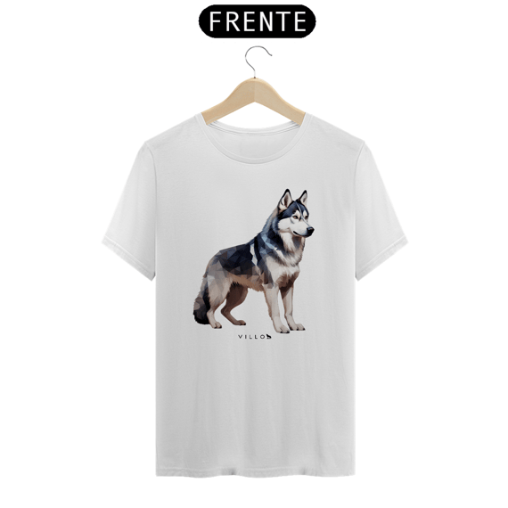 Camiseta Confort Husky Siberiano 
