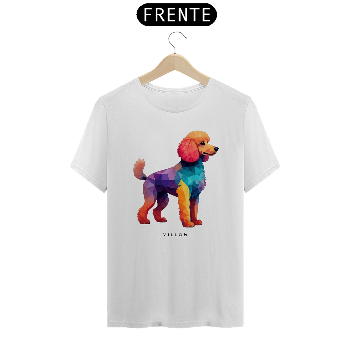 Nome do produto: Camiseta Confort Poodle 