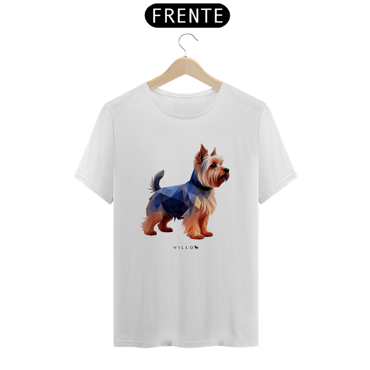 Nome do produto: Camiseta Confort Yorkshire Terrier