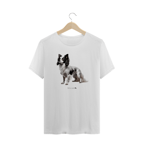 Camiseta Confort Continental Toy Spaniel Plus Size