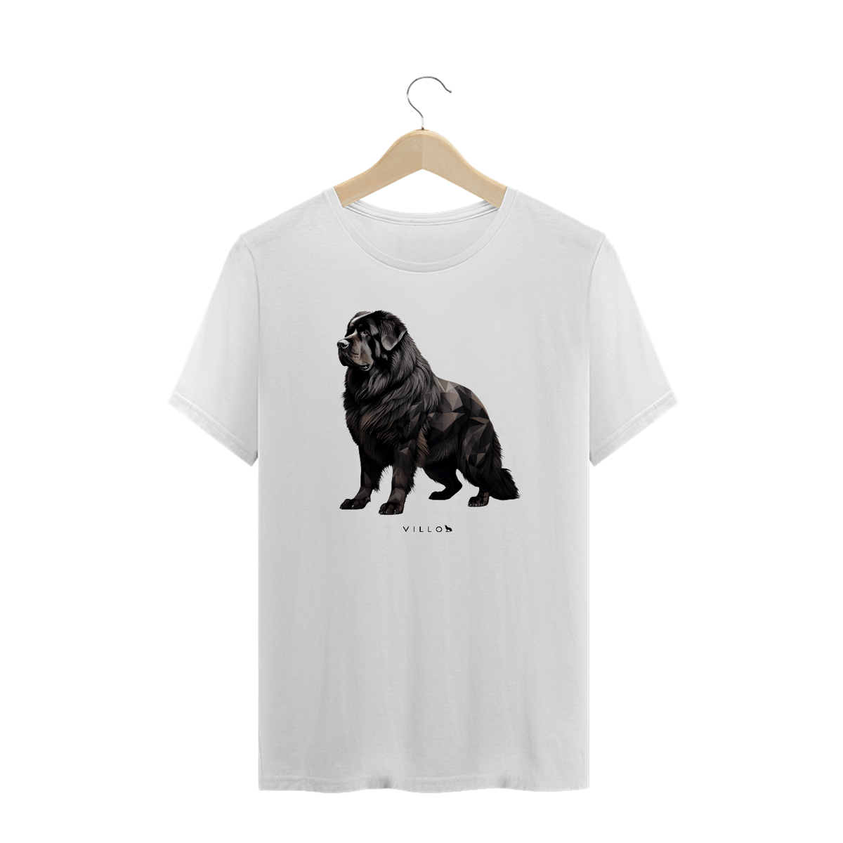 Nome do produto: Camiseta Confort Mastim Tibetano Plus Size