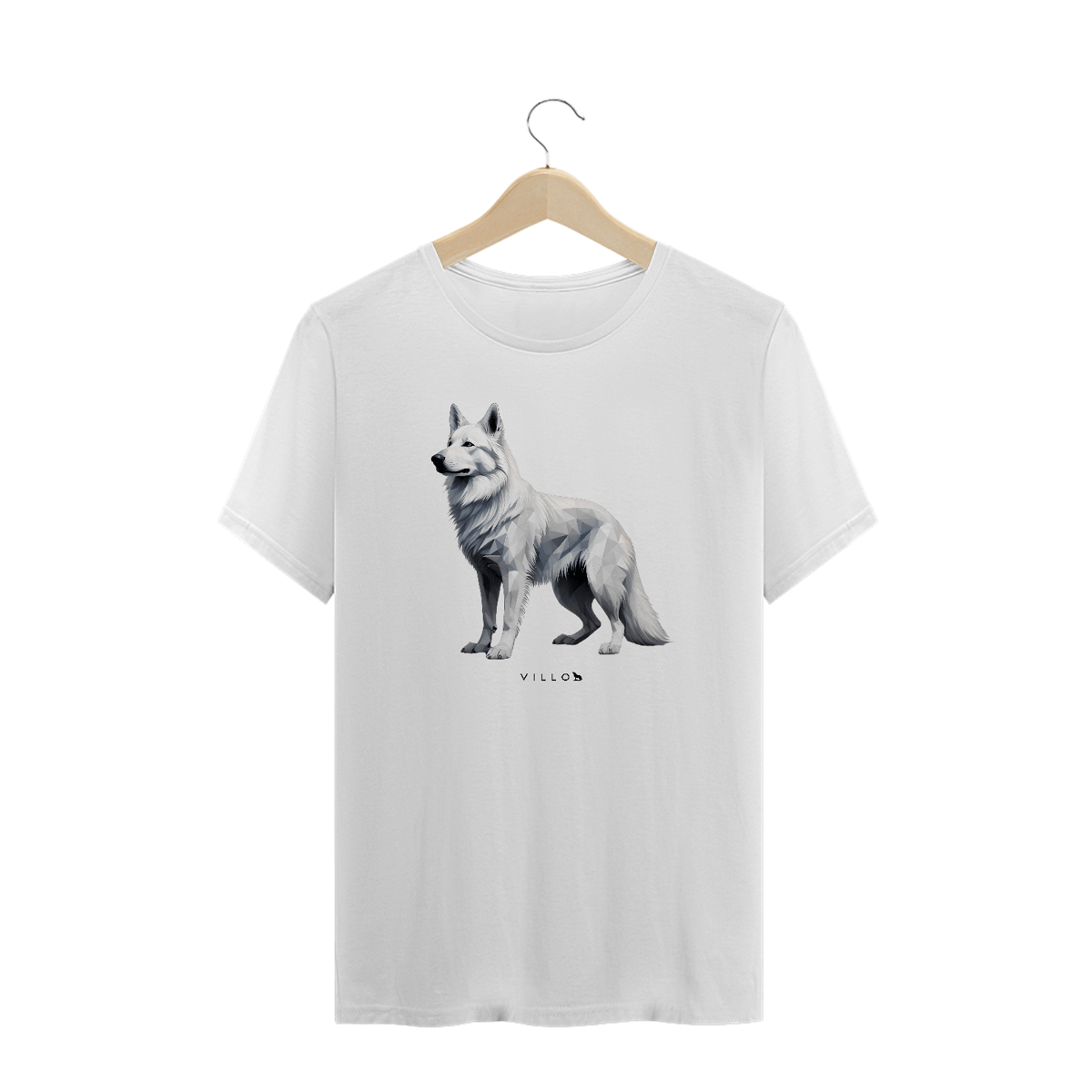 Nome do produto: Camiseta Confort Pastor Suiço Plus Size