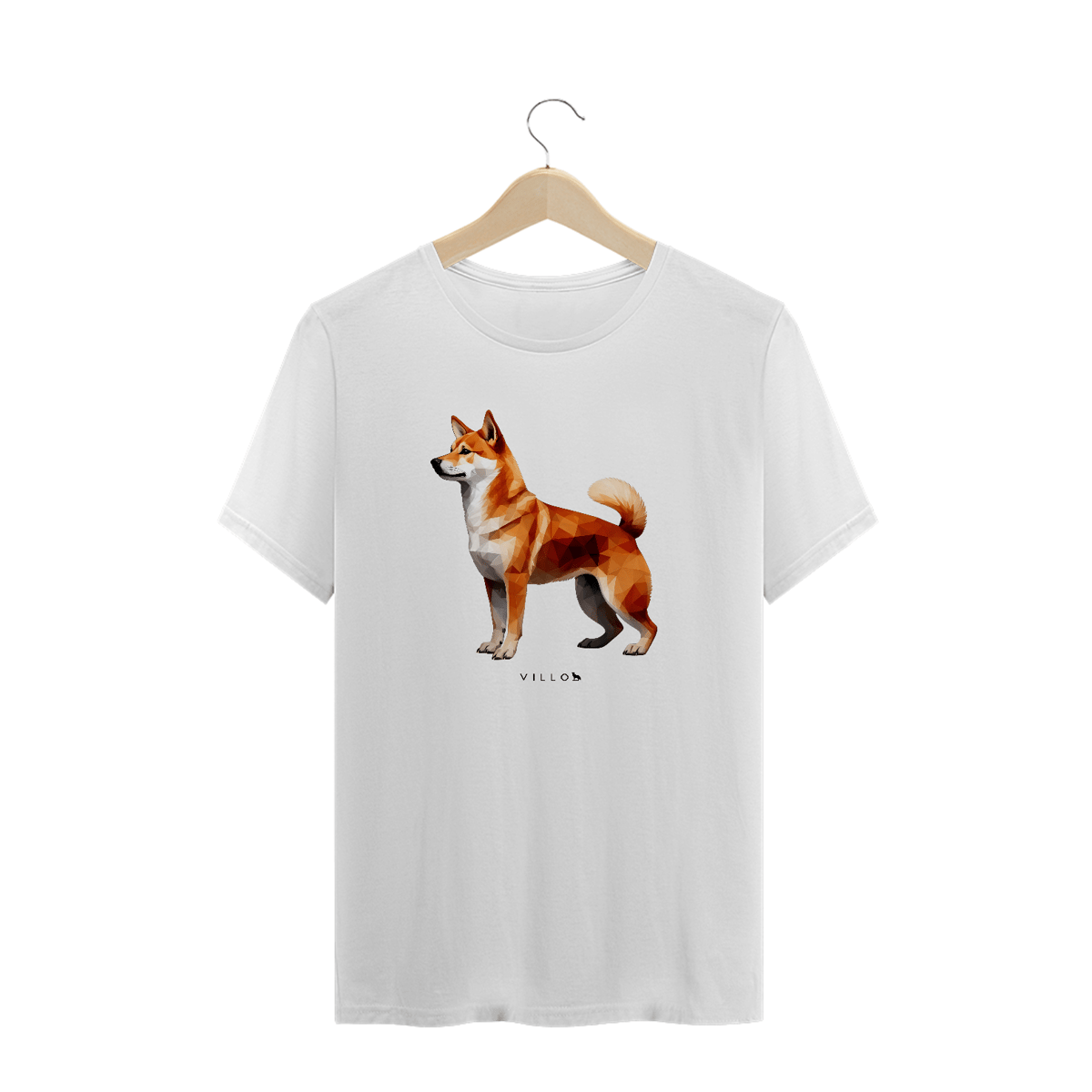 Nome do produto: Camiseta Confort Shiba Inus Plus Size