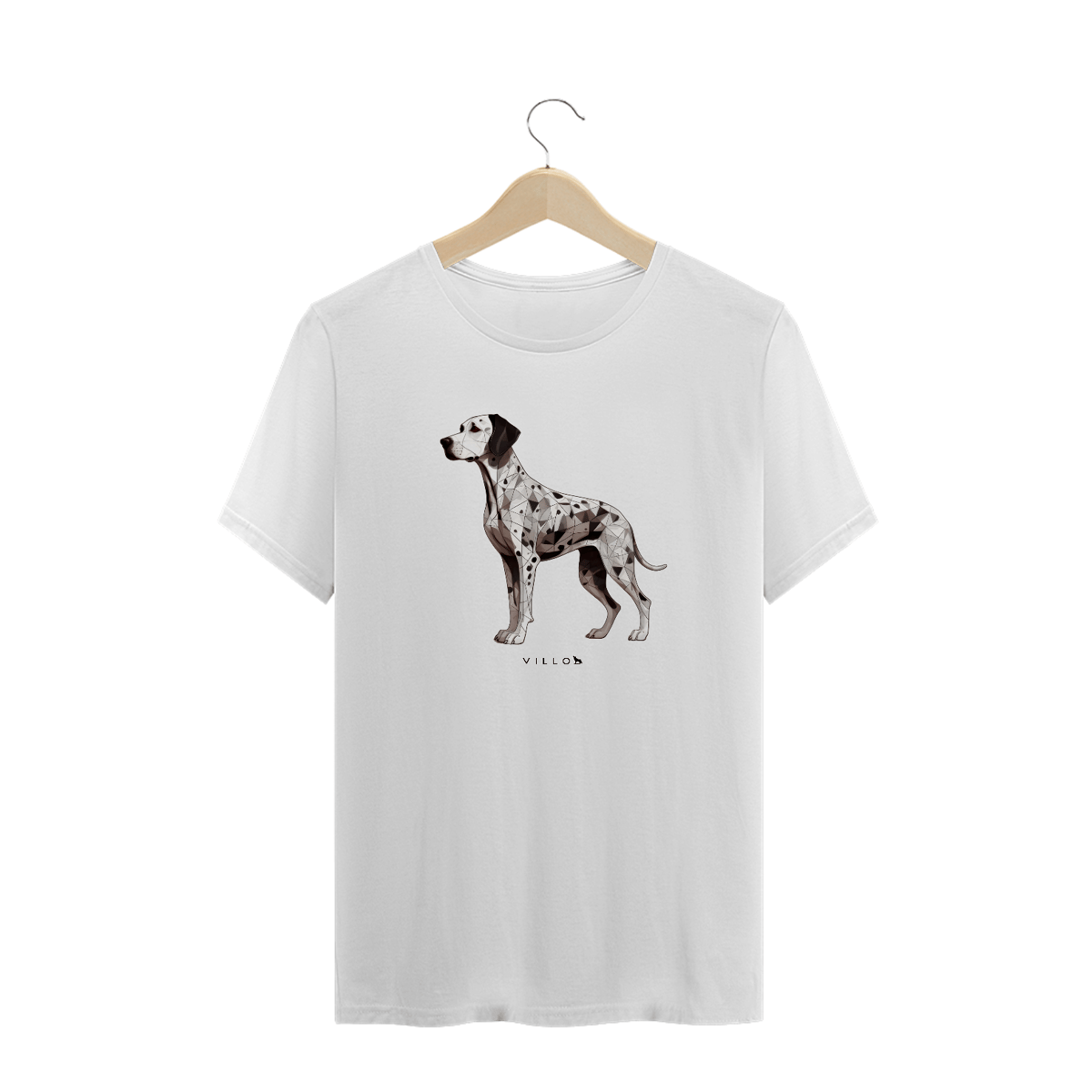 Nome do produto: Camiseta Confort Dálmata Plus Size