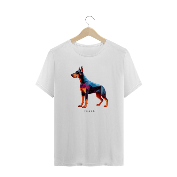 Camiseta Confort Dobermann Plus Size