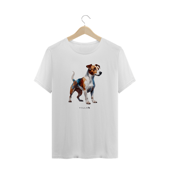 Camiseta Confort Jack Russell Terriers Plus Size