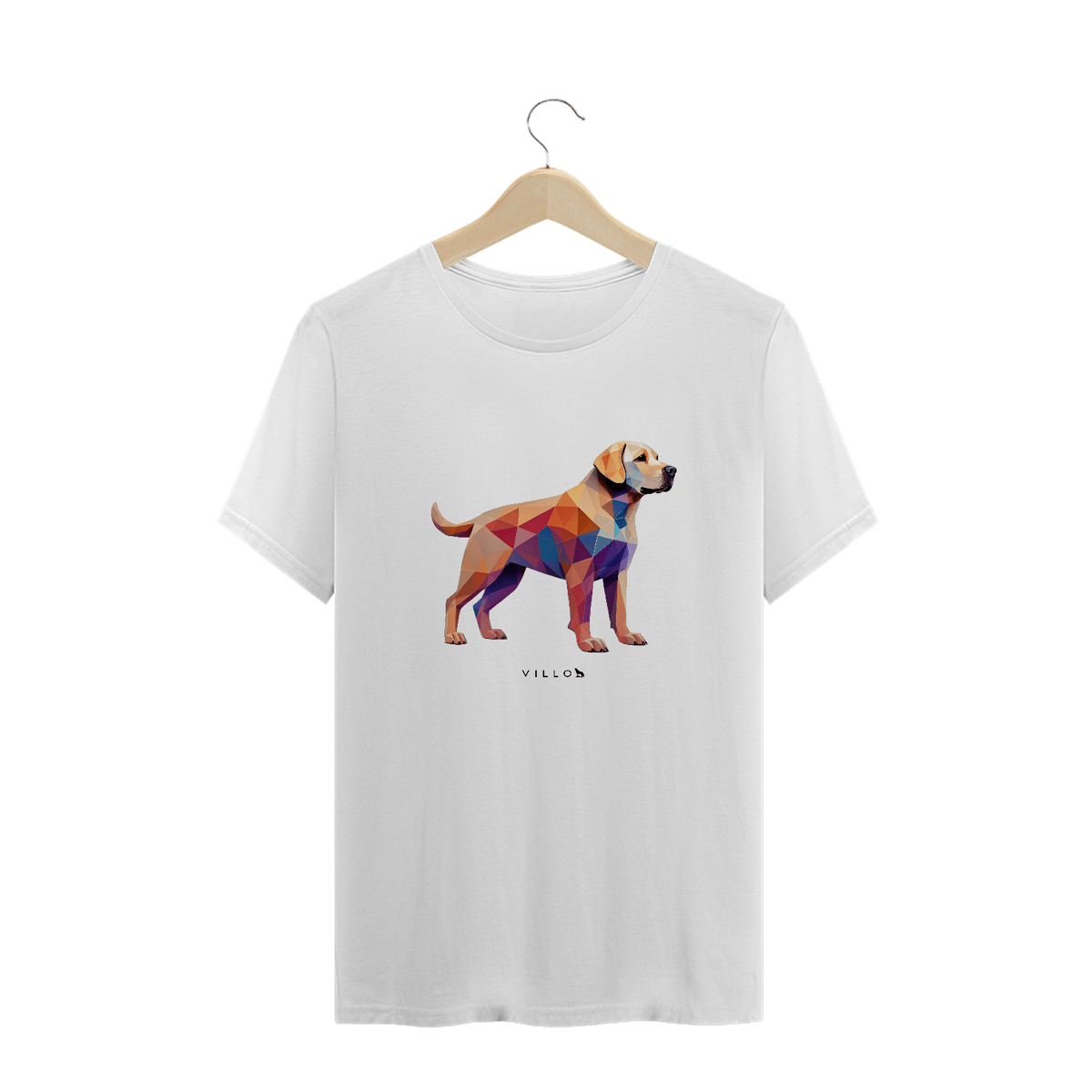 Nome do produto: Camiseta Confort Labrador Plus Size
