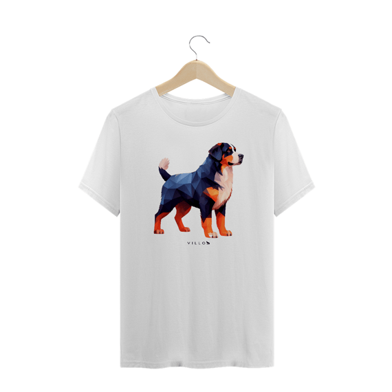 Camiseta Confort Bernese (Boiadeiro de Berna) Plus Size