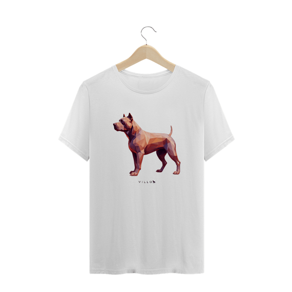 Camiseta Confort Pitbull Plus Size