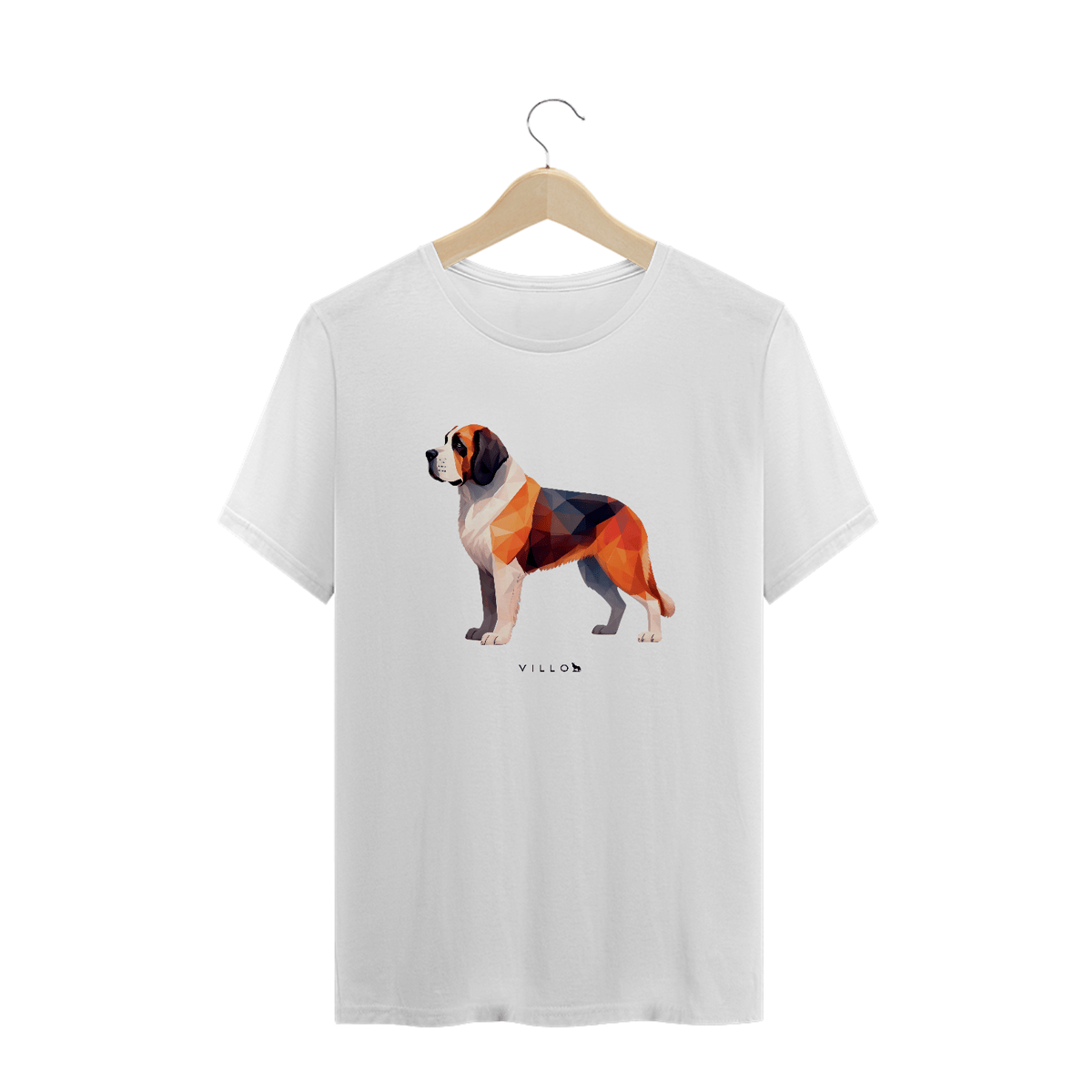 Nome do produto: Camiseta Confort São Bernardo Plus Size