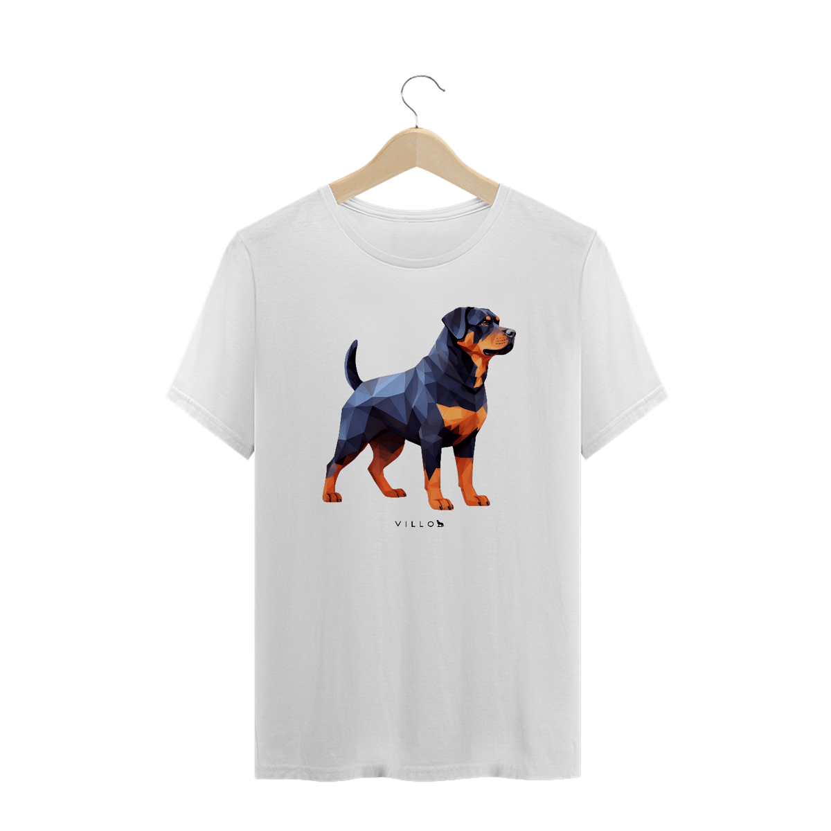 Nome do produto: Camiseta Confort Rottweiler Plus Size