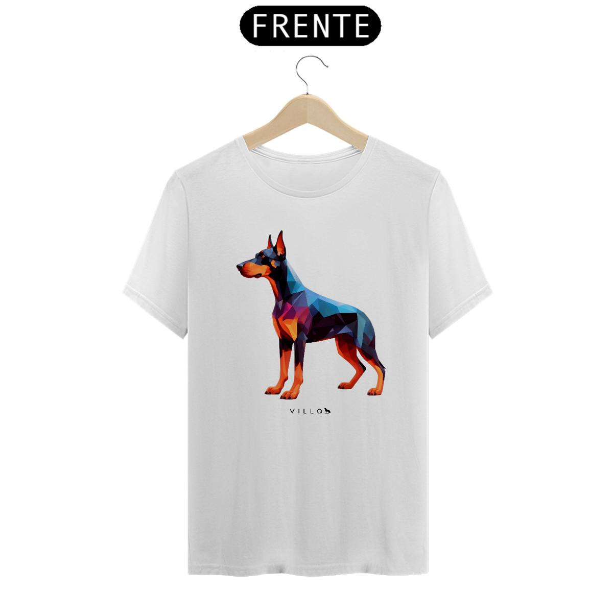 Nome do produto: Camiseta Pima Premium Dobermann 